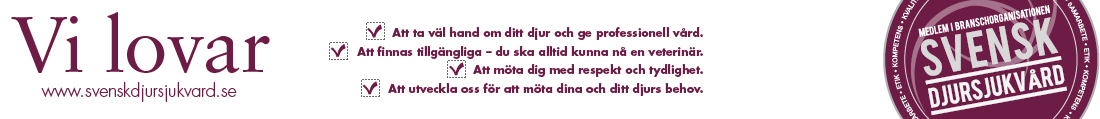Svensk Djursjukvård banner.
